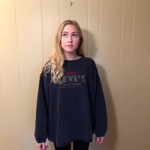 All-Embroidered Women’s Levi Crewneck.